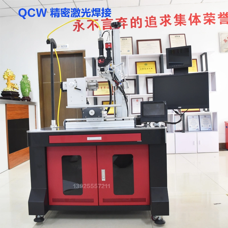 Mobile Phoneusb Cable Connectors Parts Qcw Galvo Fiber Laser Welding Machine Medical Spring Guide Wire