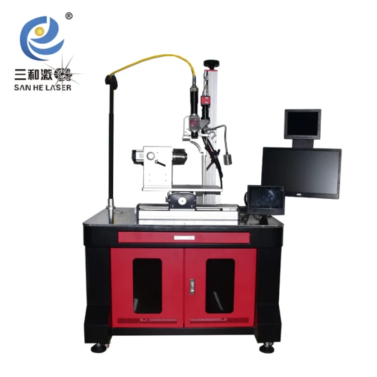 Sanhe Laser High Quality Mini Jewelry Desktop Portable Micro Gold Silver Qcw Fiber Laser Welding Machine